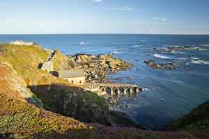 Lizard Point Prints: Old lifeboat station, Lizard Point, Lizard peninsula, Cornwall, England, UK