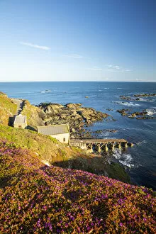 Images Dated 1st September 2021: Old lifeboat station, Lizard Point, Lizard peninsula, Cornwall, England, UK