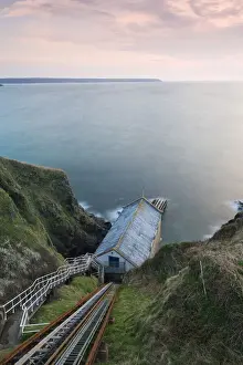 April Prints: The old Lizard Lifeboat Station and slipway at Kilcobben Cove