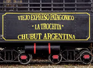 Old Patagonian Express La Trochita, steam train, Chubut Province, Patagonia, Argentina