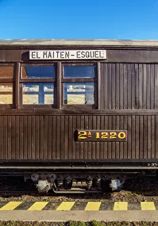 Old Patagonian Express La Trochita, steam train, Esquel Train Station, Chubut Province