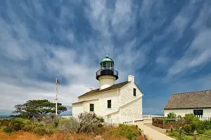 Americana Prints: Old Point Loma Lighthouse, Cabrillo National Monument, San Diego, California, USA