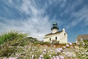 Americana Prints: Old Point Loma Lighthouse, Cabrillo National Monument, San Diego, California, USA