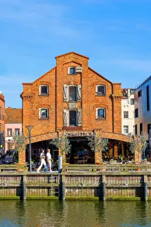 Esplanade Prints: The Old Port Area of Klaipeda, Klaipeda, Lithuania