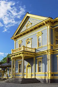 Hakodate Prints: Old Public Hall of Hakodate Ward, Motomachi, Hakodate, Hokkaido, Japan