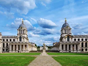 Naval College Prints: Old Royal Naval College, Greenwich, London, England, United Kingdom