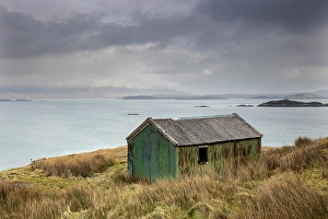 Old shed Golden Road, Isle of Harris, Outer Hebrides, Scotland