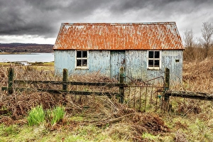 Old shed, Kensalyre, near Uig, Isle of Skye, Inner Hebrides, Scotland