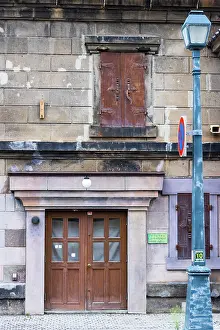 Hokkaido Prints: Old stone building, Otaru, Hokkaido, Japan