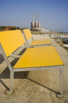 Images Dated 15th October 2008: Old Thermal power station in Sant Adria de Besos, Barcelona, Spain