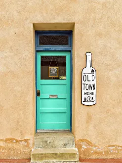 Tucson Prints: Old Town, Artist District, Adobe Walls Tucson, Arizona, USA