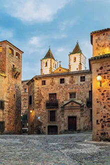 Caceres Prints: Old town, Caceres, Extremadura, Spain