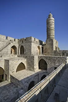 Old town Citadel and tower of David, Jerusalem, Israel