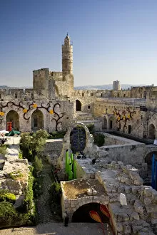 Images Dated 16th February 2009: Old town Citadel and tower of David, Jerusalem, Israel