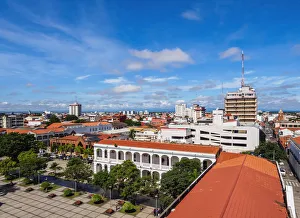 Old Town, elevated view, Santa Cruz de la Sierra, Bolivia