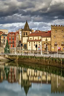 Bay Of Biscay Collection: Old town, Gijon, Asturias, Spain