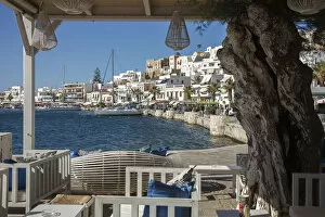 Old Town, Habour, Naxos, Cyclades Islands, Greece