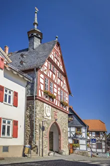 Old Town Hall Prints: Old town hall in the old town of Oberursel, Taunus, Hesse, Germany