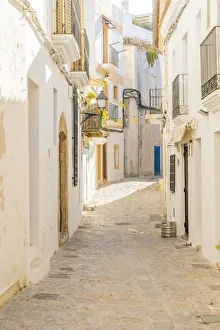 Images Dated 3rd March 2022: Old Town, Ibiza, Ibiza Town, , Balearic Islands, Spain