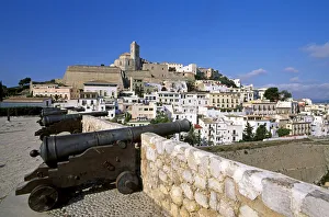Old Town of Ibiza Town, Ibiza, Balearic Islands, Spain