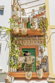Images Dated 3rd March 2022: Old Town, Ibiza Town, Ibiza, Balearic Islands, Spain