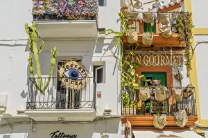 Images Dated 3rd March 2022: Old Town, Ibiza Town, Ibiza, Balearic Islands, Spain