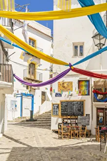 Images Dated 3rd March 2022: Old Town, Ibiza Town, Ibiza, Balearic Islands, Spain