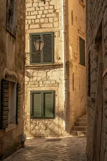 Montenegro Prints: Old town of Kotor, Kotor Bay, Montenegro