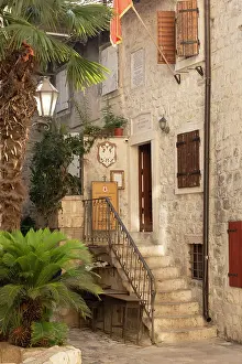 Montenegro Prints: Old town of Kotor, Kotor Bay, Montenegro