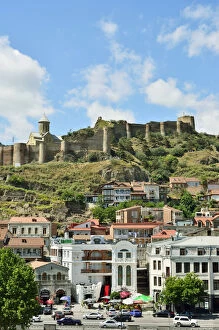 Images Dated 30th July 2018: Old Town and Narikala fortress. Tbilisi, Georgia. Caucasus