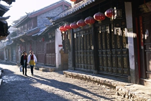 Li Jiang Prints: Old Town & Narrow Streets and Old Wooden Buildings