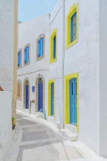 Aegean Prints: Old town, Nikia, Nisyros Island, Dodecanese Islands, Greece