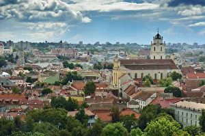 The Old Town, a Unesco World Heritage Site. Vilnius, Lithuania