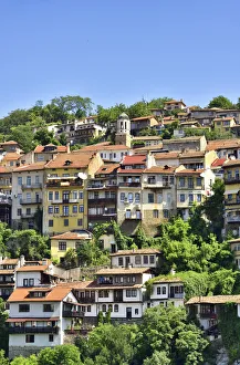 The old town, Varosha, of Veliko Tarnovo. Bulgaria