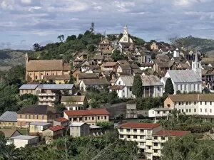 Images Dated 19th May 2007: The old Upper Town of Fianarantsoa with its plethora