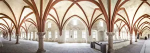 World Heritage Gallery: Old vault in the Cistercian monastery Eberbach near Kiedrich, Rheingau, Hesse, Germany