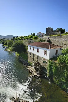 An old watermill (Casa da Azenha) in the Cavado river, nowadays a Help Point for the An old watermill (Casa da Azenha) in the Cavado river, nowadays a Help Point for the