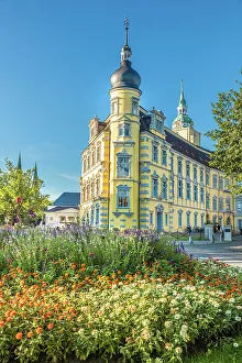Castle Square Prints: Oldenburg Castle, Oldenburger Land, Lower Saxony, Germany