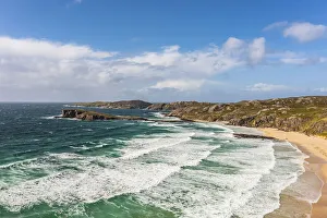 Oldshoremore Beach, Sutherland, Highlands, Scotland, United Kingdom