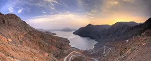 Images Dated 8th August 2011: Oman, Musandam Peninsula, Khor Najd Fjord