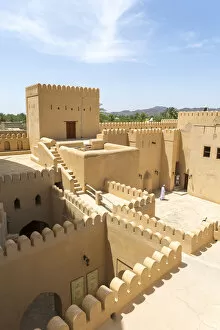 Images Dated 24th June 2014: Oman, Nizwa. Nizwa fort