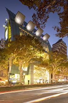 Honshu Gallery: Omotesando Street at dusk, Harajuku, Tokyo, Japan