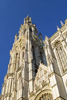 Antwerpen Prints: Onze-Lieve-Vrouwe Cathedral, Antwerp, Flanders, Belgium