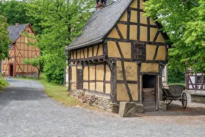 Taunus Prints: Open air museum Hessenpark, Neu-Anspach, Taunus, Hesse, Germany