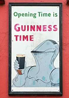 Advert Gallery: Opening Time is Guinness Time Advert, Wexford, County Wexford, Ireland
