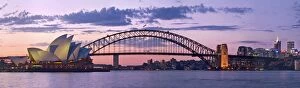 Opera House Gallery: Opera House & Harbour Bridge, Sydney, New South Wales, Australia