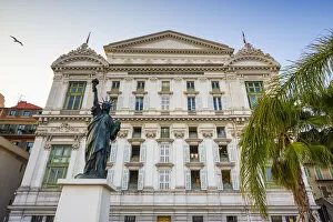 Nice Gallery: Opera de Nice, Promenade des Anglais, Nice, Alpes-Maritimes, Provence-Alpes-Cote