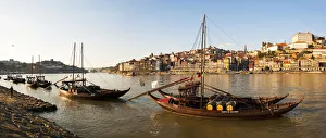 Wineries Prints: Oporto, capital of the Port wine, and the Ribeira district, UNESCO World Heritage Site
