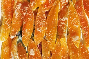 Images Dated 13th October 2011: Orange sweets. Setubal, Portugal