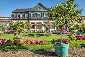 Bad Homburg Prints: Orangery in the castle park of Bad Homburg vor der Hohe, Taunus, Hesse, Germany